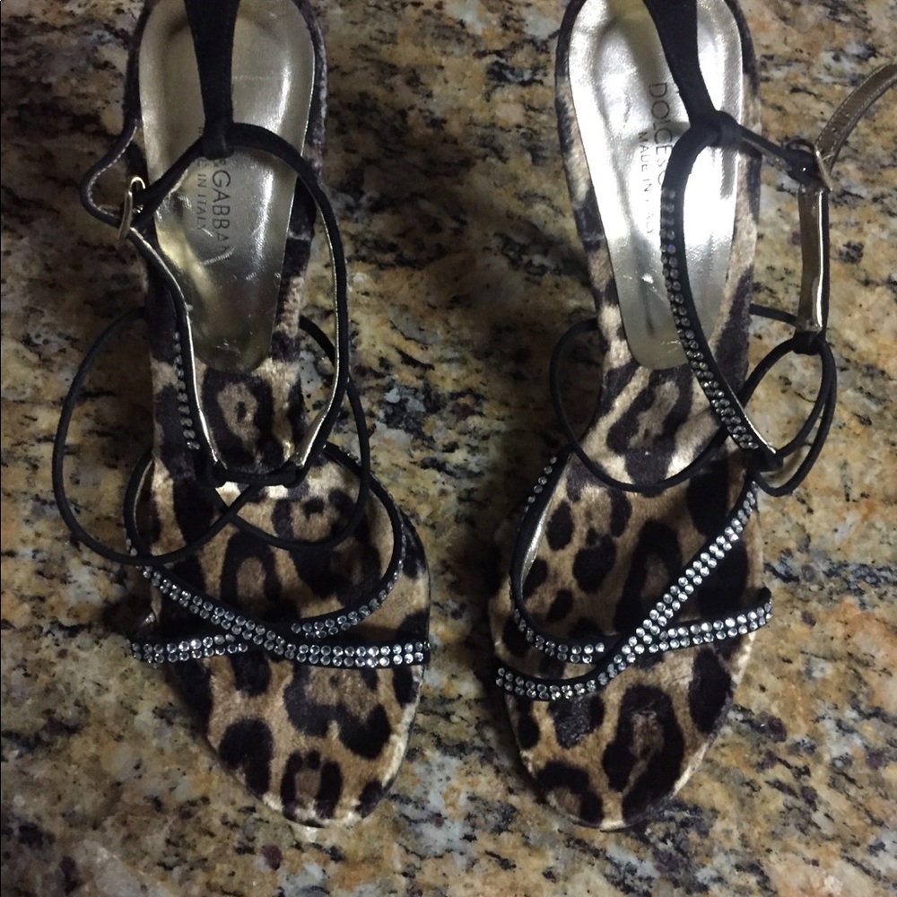 Dolce & Gabbana Swarovski heels